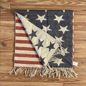 COPY - American Eagle USA Flag Print Scarf - still on in my closet